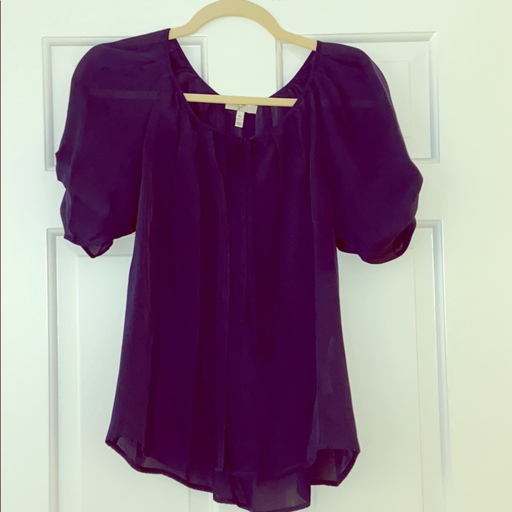 Never worn Classic Joie Top with bow tie in front!